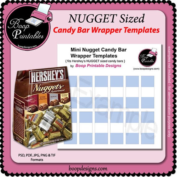 nugget wrapper template and download